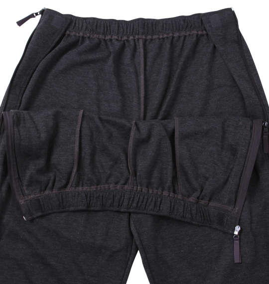 大きいサイズ ハナサンテラス サイド全開ファスナーパンツ 3L 4L 5L 6L 7L 8L MC923211-22602 ラッピング可 送料無料 即日発送-3