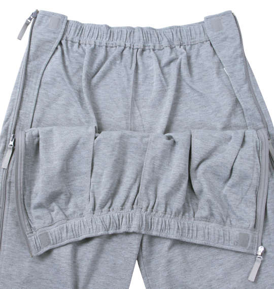 大きいサイズ ハナサンテラス サイド全開ファスナーパンツ 3L 4L 5L 6L 7L 8L MC923212-22603 ラッピング可 送料無料 即日発送-3