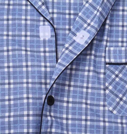 大きいサイズ ハナサンテラス ワンタッチテープサイド全開ファスナーパンツパジャマ 3L 4L 5L 6L 7L 8L MC923201-22604 ラッピング可 送料無料 即日発送-3