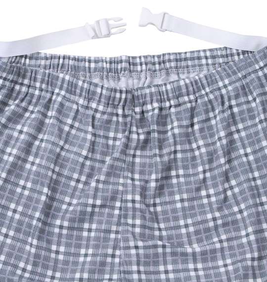 大きいサイズ ハナサンテラス ワンタッチテープサイド全開ファスナーパンツパジャマ 3L 4L 5L 6L 7L 8L MC923202-22605 ラッピング可 送料無料 即日発送-5