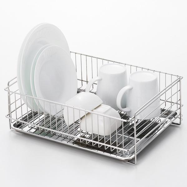 アットアクアステンレス製水切りバスケット 送料無料 即日発送-1