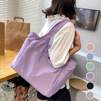 トートバッグ ナイロントートバッグ レディース 大容量 SK18543461-7858 送料無料 即日発送-0