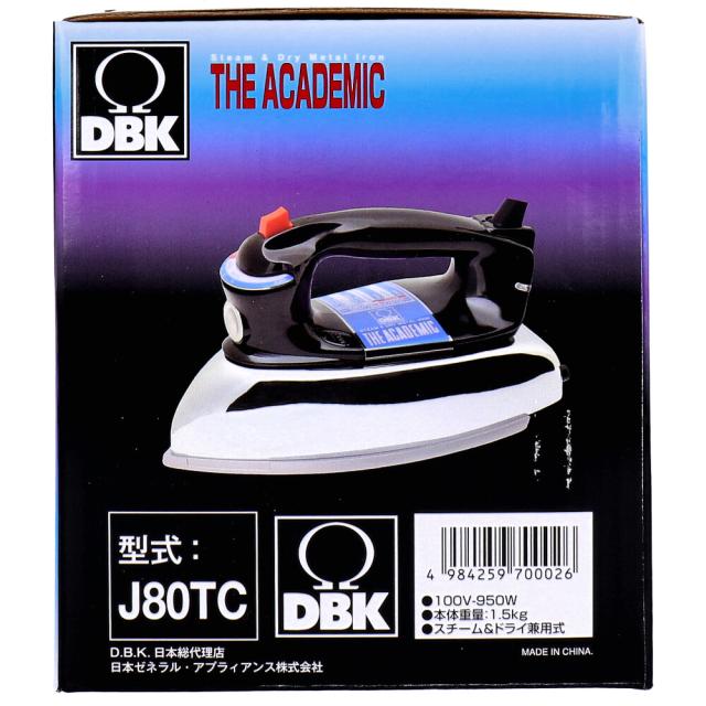 DBK スチーム＆ドライ兼用式アイロン J80TC 送料無料-3