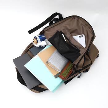 撥水ナイロンリュック A4対応 Nananoel norma 送料無料 即日発送-9