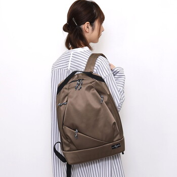 撥水ナイロンリュック A4対応 Nananoel norma 送料無料 即日発送-12