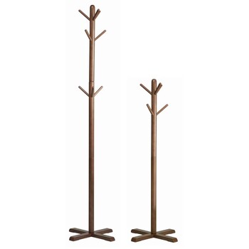 もく-リビングハンガー ナチュラル 北欧風 収納 2WAY 木製 キッズ ポールスタンド 送料無料-6