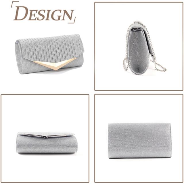 パーティーバッグ キラキラクラッチバッグ 送料無料 即日発送-2