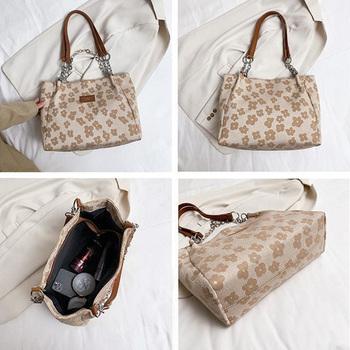 トートバッグ 花柄 スクエアトートバッグ レディース 送料無料 即日発送-8