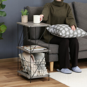 EZBOワイヤーラック3段 40幅 送料無料-16