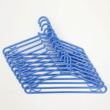 ランドリーハンガー10Pブルー 3個セット 送料無料 即日発送-2