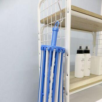 ショートフックパラソルハンガーブルー 2個セット 送料無料 即日発送-3