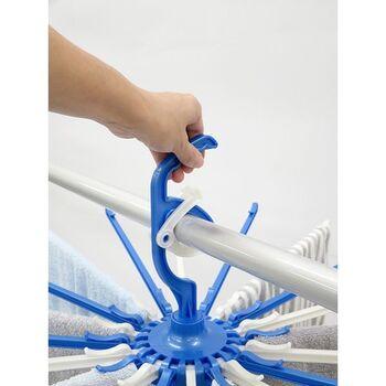 ショートフックパラソルハンガーブルー 2個セット 送料無料 即日発送-4