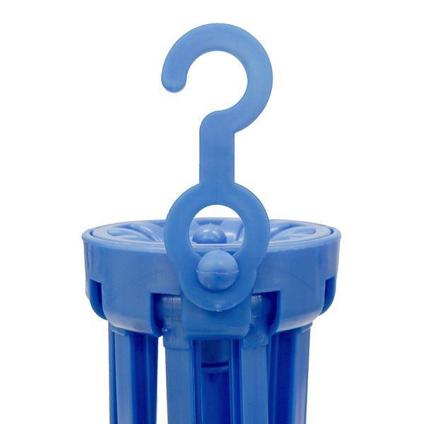 ミニパラソルハンガー10本掛ブルー 5個セット 送料無料 即日発送-4