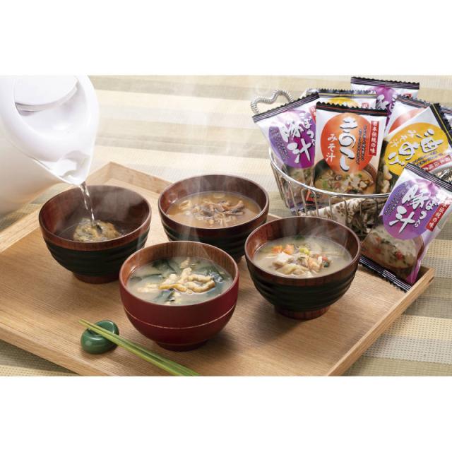 フリーズドライ お味噌汁3種の味詰合せ KF EO ギフト対応可 送料無料-1