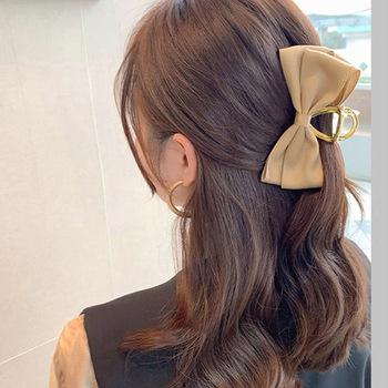 ビッグリボン ヘアクリップ レディース春 送料無料 即日発送-9