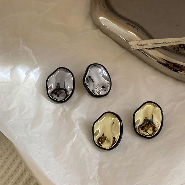 サークルプレートピアス レディースレトロ 送料無料 即日発送-7