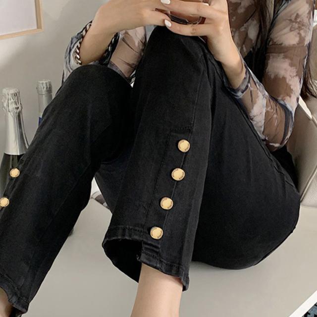 アンクル丈 デニムパンツ レディース 送料無料 即日発送-9