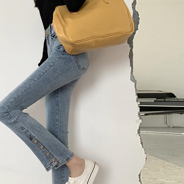 アンクル丈 デニムパンツ レディース 送料無料 即日発送-6