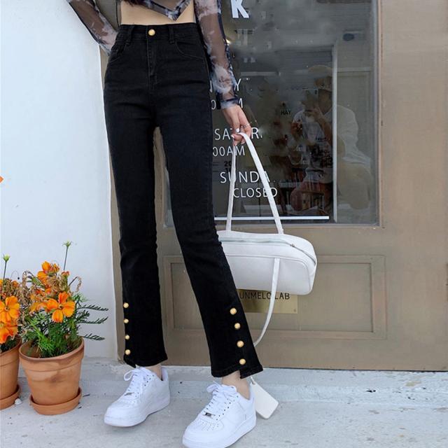 アンクル丈 デニムパンツ レディース 送料無料 即日発送-7