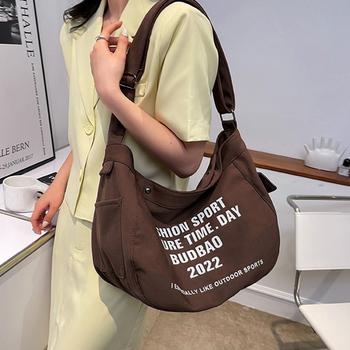 ショルダーバッグ キャンバス ショルダーバッグ レディース 送料無料 即日発送-5