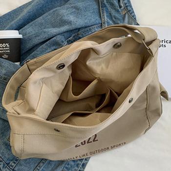 ショルダーバッグ キャンバス ショルダーバッグ レディース 送料無料 即日発送-6