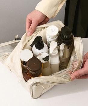 吊り下げメイクポーチ大容量トラベルポーチ 送料無料 即日発送-6