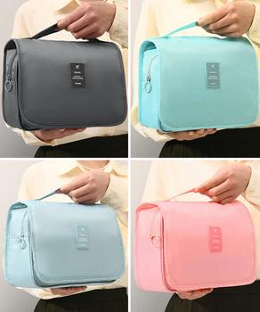 吊り下げメイクポーチ大容量トラベルポーチ 送料無料 即日発送-8