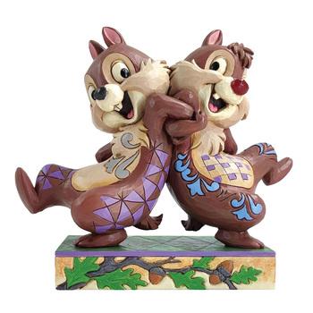 チップとデール バックトゥバック Disney Traditions ラッピング可 送料無料-0