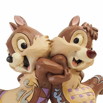 チップとデール バックトゥバック Disney Traditions ラッピング可 送料無料-2
