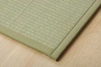 日本製 折りたたみ セミダブル約120×210cm マットレス い草マットレス 送料無料-4