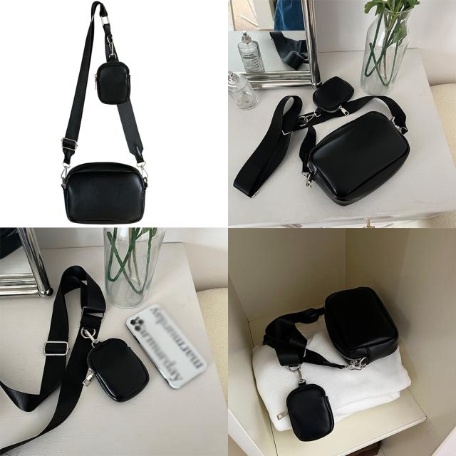 ショルダーバッグ ポーチ付きショルダーバッグ ポシェット 送料無料 即日発送-2