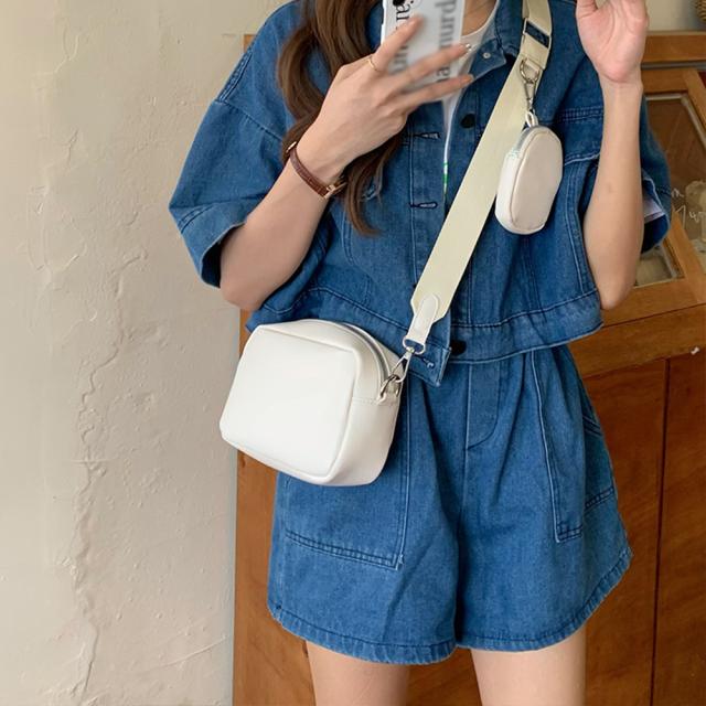 ショルダーバッグ ポーチ付きショルダーバッグ ポシェット 送料無料 即日発送-7