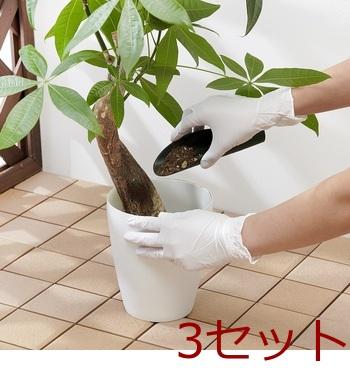 プロケア ニトリルグローブ ホワイトLサイズ 100枚入 3セット 送料無料-5