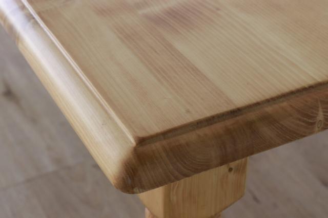 カントリー調 ダイニングテーブル150 ライトブラウン giocoso ジョコーソ 送料無料-5