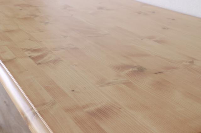 カントリー調 ダイニングテーブル150 ライトブラウン giocoso ジョコーソ 送料無料-6