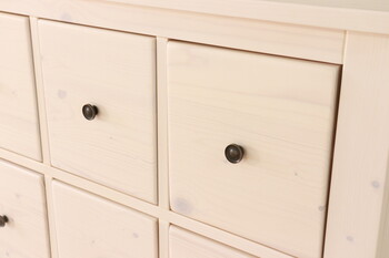 カントリー調 多引出しチェスト90 ホワイト giocoso ジョコーソ 送料無料-3