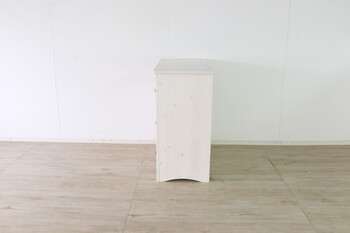 カントリー調 多引出しチェスト90 ホワイト giocoso ジョコーソ 送料無料-4