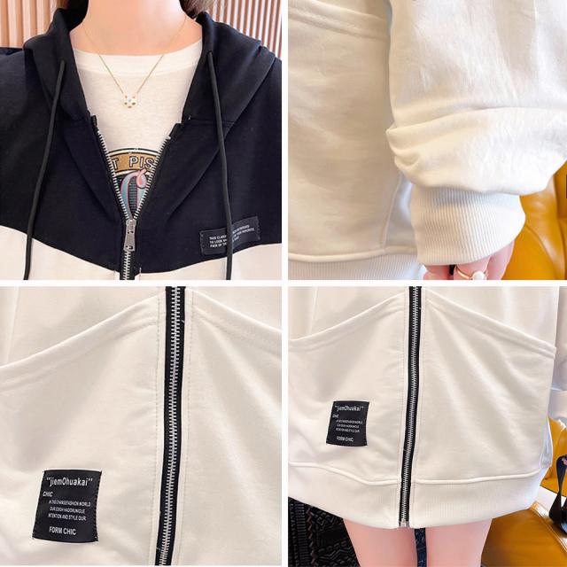 ジップアップパーカーレディーススウェット SK18802327-0539 送料無料 即日発送-3