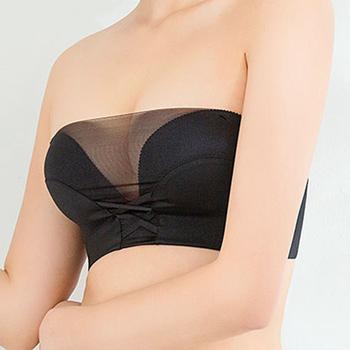 ブラジャーストラップレス落ちない美胸ブラ 送料無料 即日発送-10