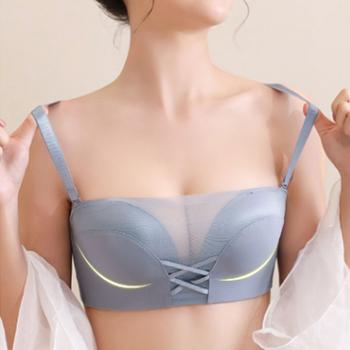 ブラジャーストラップレス落ちない美胸ブラ 送料無料 即日発送-5