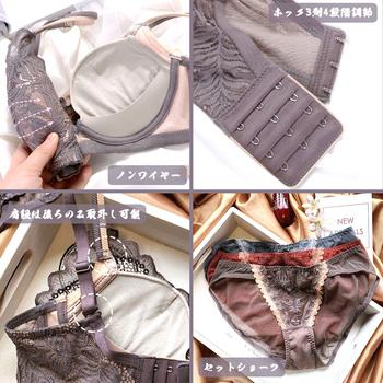 レースブラショーツレディースブラ 送料無料 即日発送-5