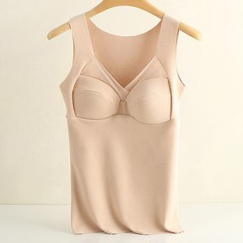 発熱タンクトップ レディース 保温防寒 送料無料 即日発送-3