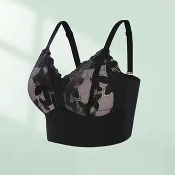 ハーフトップ ノンワイヤ ブラジャー 送料無料 即日発送-9