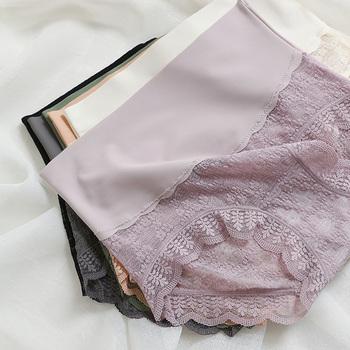 綿混 花柄レースショーツレディース 四季 送料無料 即日発送-5