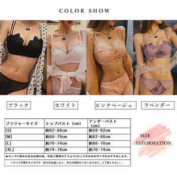 ブラジャーショーツセットレディース ブラ 送料無料 即日発送-1