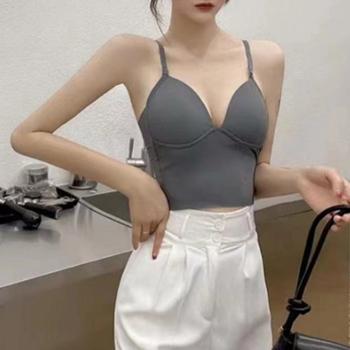 重ね着 インナー カップ付き 送料無料 即日発送-6