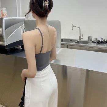 重ね着 インナー カップ付き 送料無料 即日発送-7