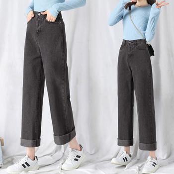 デニムワイドパンツハイウエストレディース 送料無料 即日発送-9