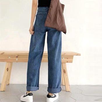 デニムワイドパンツハイウエストレディース 送料無料 即日発送-4