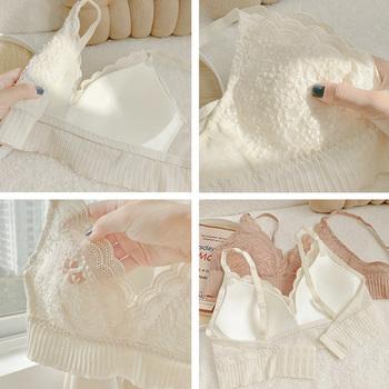 ノンワイヤー ブラジャー ショーツセット 送料無料 即日発送-7